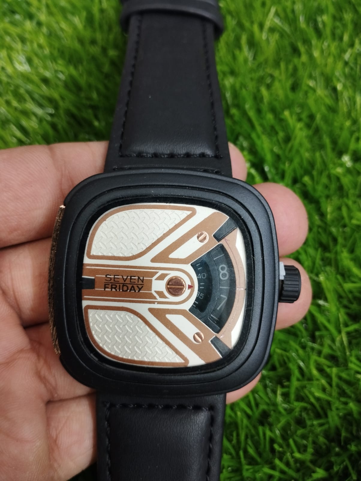 SEVEN FRIDAY Wrist Watch for Men - Without Box (Random Colors & Designs)