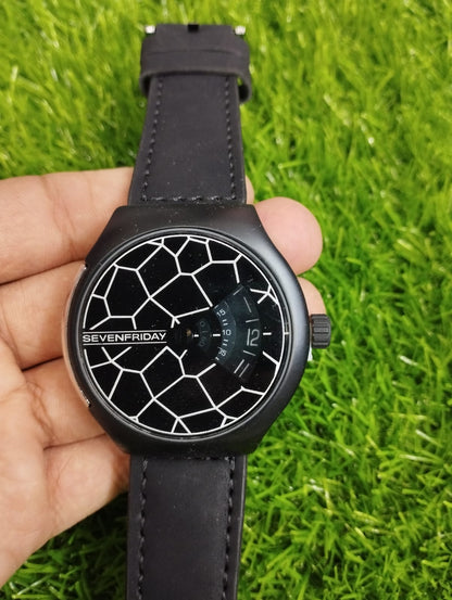 SEVEN FRIDAY Wrist Watch for Men - Without Box (Random Colors & Designs)