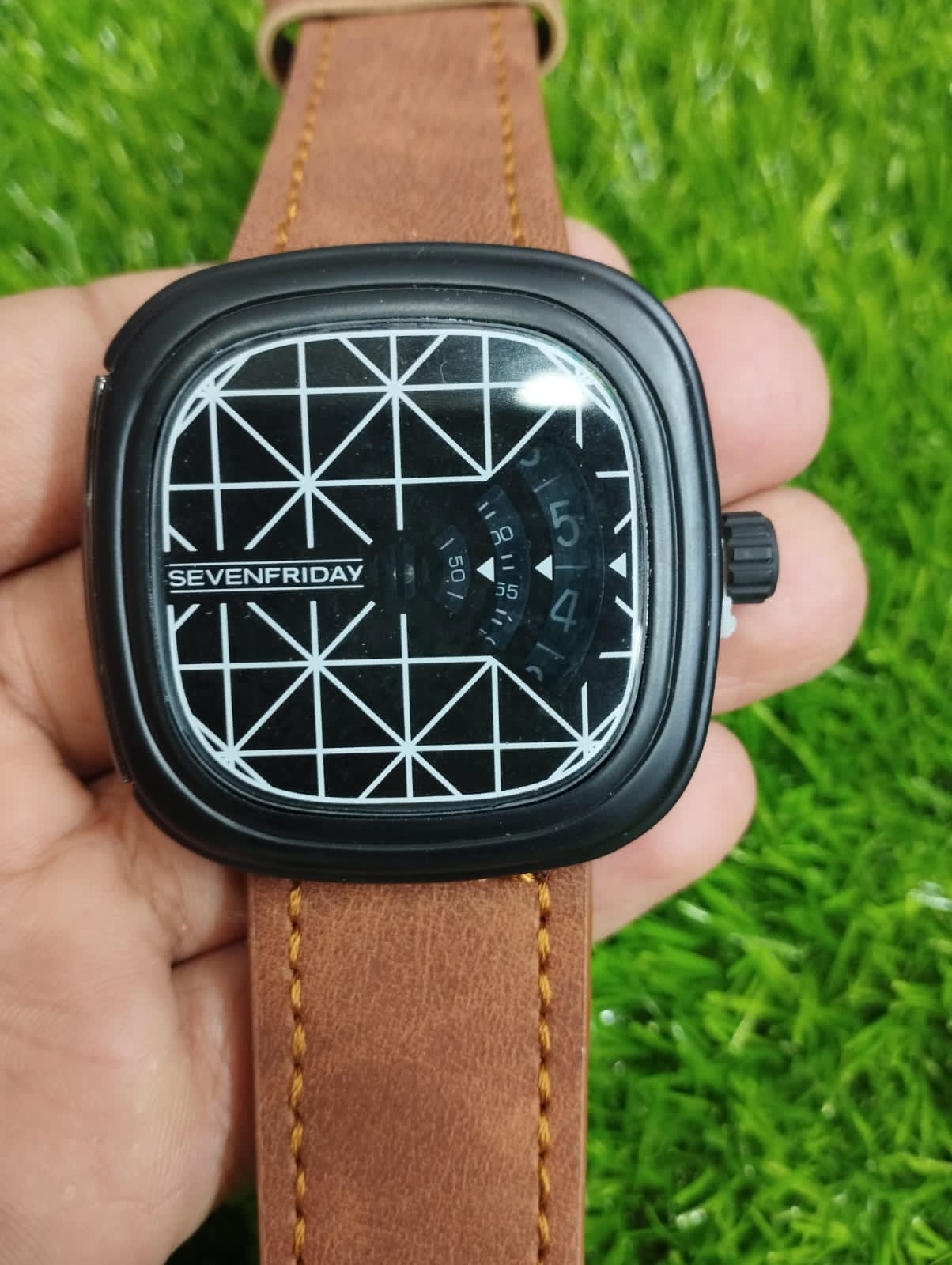 SEVEN FRIDAY Wrist Watch for Men - Without Box (Random Colors & Designs)