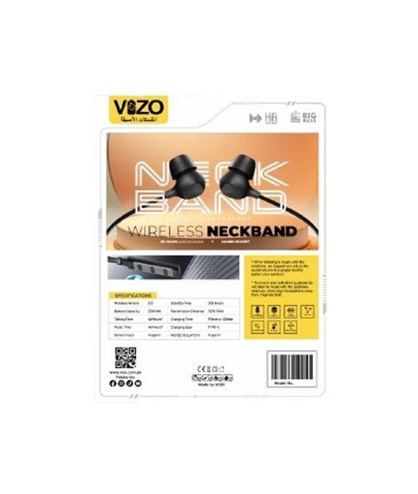 Vizo Kung Fu X2 Wireless Neckband - Best Quality Neckband - Wireless Neckband ( Random Color )
