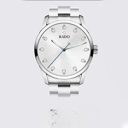 RADO Men’s Formal Wrist Watch With Stainless Steel Chain | Best Quality Rado Watch For Men's - Men's Watches - Wrist Watch For Men - With Random Box