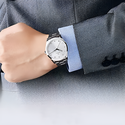 RADO Men’s Formal Wrist Watch With Stainless Steel Chain | Best Quality Rado Watch For Men's - Men's Watches - Wrist Watch For Men - With Random Box