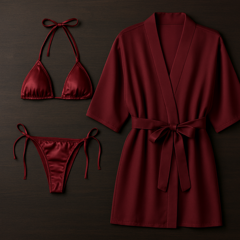 3-Piece Swimwear & Lounge Set