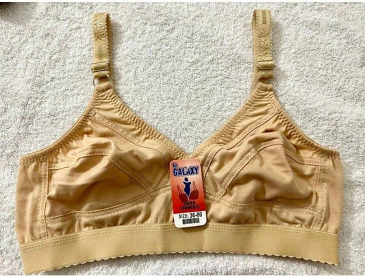 Plain Non-Padded Cotton Bra