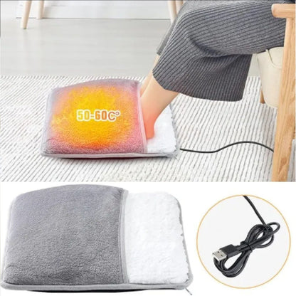 Electric Foot Warmer with USB Charging Washable Foot Warmer Heater